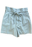 Paperbag Linen Shorts