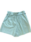 Paperbag Linen Shorts