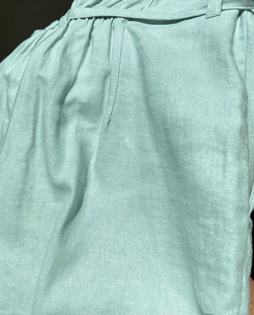 Paperbag Linen Shorts