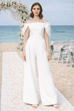 Ina Puff Sleeve Off Shoulder Crop Top with Flap Sleeves