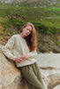 Inisheer Traditional Aran Unisex Sweater – 100% Merino Wool, Made in Ireland