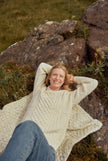Inisheer Traditional Aran Unisex Sweater – 100% Merino Wool, Made in Ireland