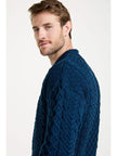 Inisheer Traditional Aran Unisex Sweater – 100% Merino Wool, Made in Ireland