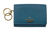 Kate Spade New York Blue Small Bifold Wallet Saffiano Leather NWOT