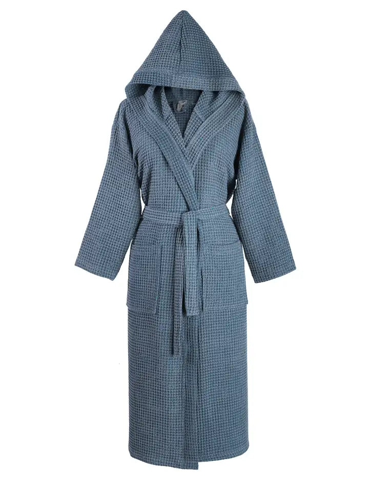 Luxury Turkish Cotton Unisex Robe~Lightweight & Gift-Ready