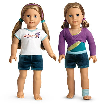 Retired AMERICAN GIRL McKenna GOTY gymnastics outfit