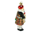 Old World Christmas Highland Santa Glass Ornament