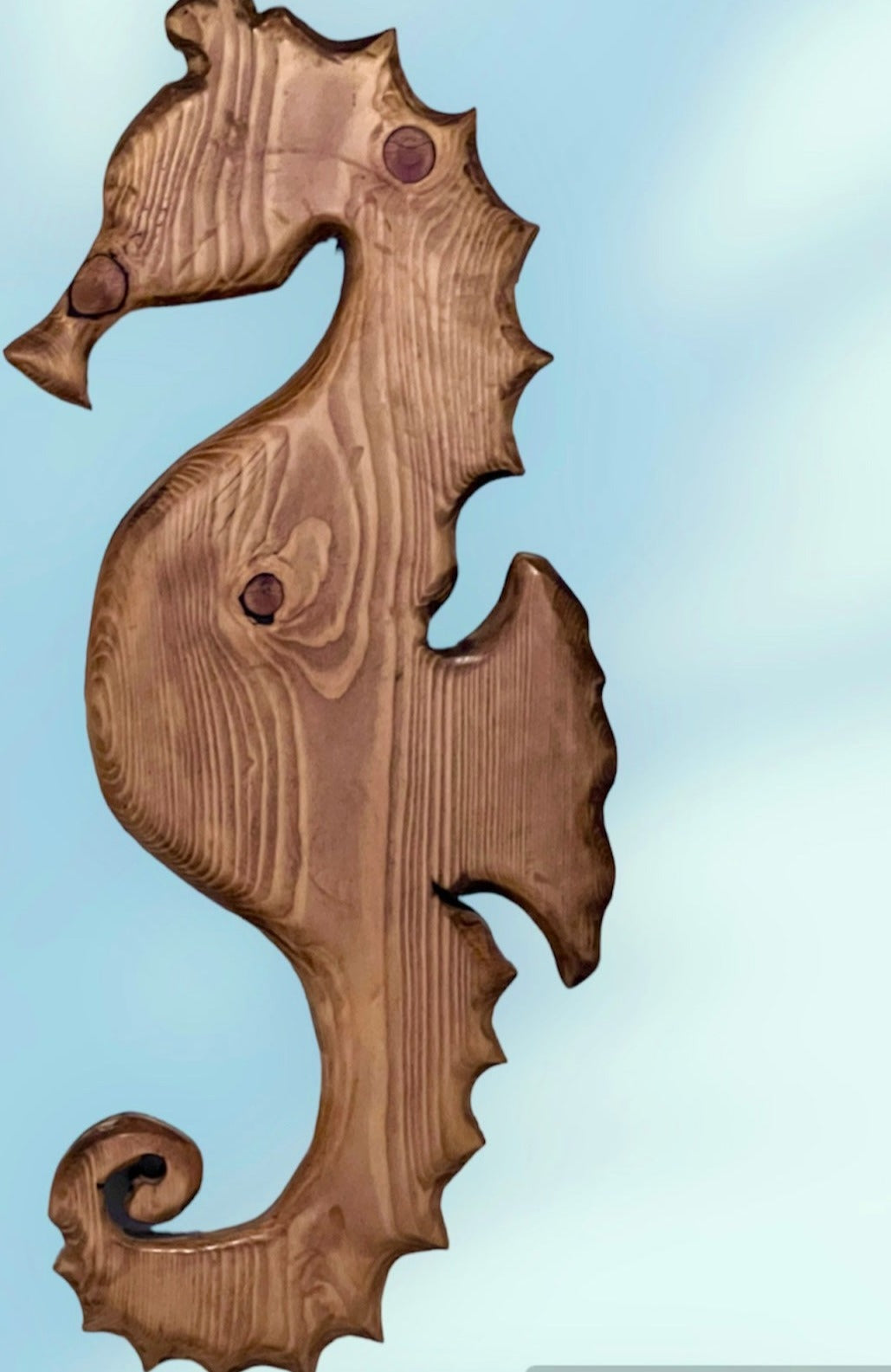 SEAHORSE HAND CARVED Large Mosaic Sculpture gifts