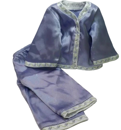 Retired AMERICAN GIRL Nellie’s Lavender Satin Pajamas