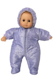 Retired American Girl Bitty Baby Snowflake Snowsuit