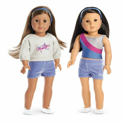 Retired American Girl Doll Truly Me 2 in 1 Gymnastics Practice Outfit 2015