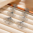 Cascading Ginkgo Leaf Drop Earrings | Gold & Silver