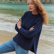 Tully Box Aran Oversized Luxury Sweater – 100% Merino Wool, Made in Ireland