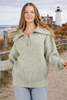The Janice Wide-Neck Quarter-Zip Sweater