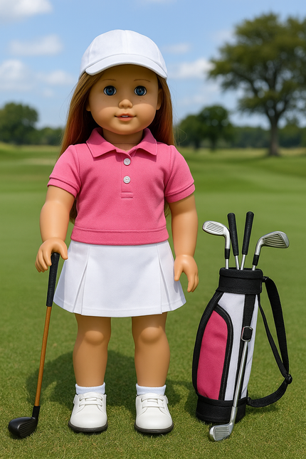 Tee Time Golf Clubs for American Girls & 18” Dolls