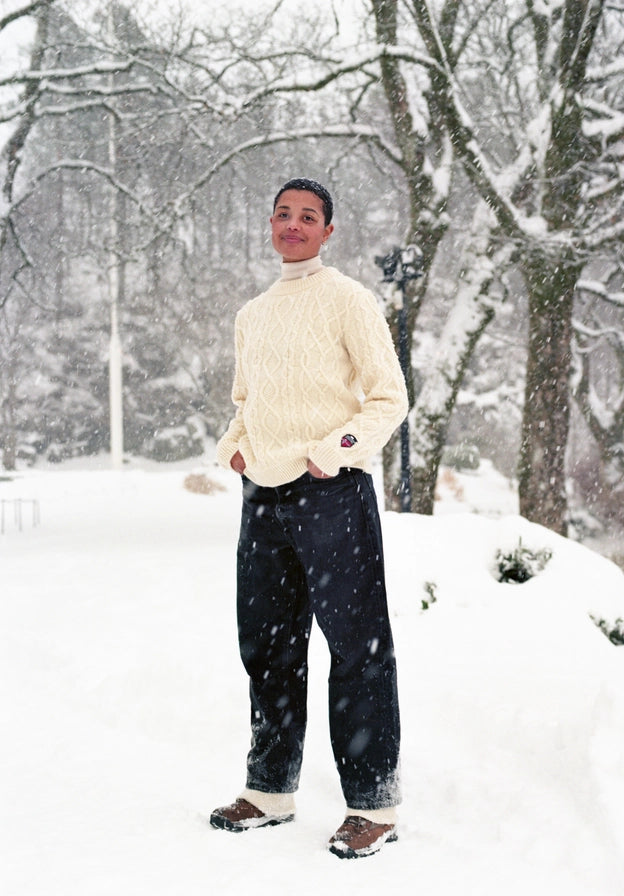 Unisex 100% Norwegian Wool Sweater – Tórshavn Heavyweight knit