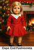 Retired American Girl Doll kit Holiday Outfit 2008