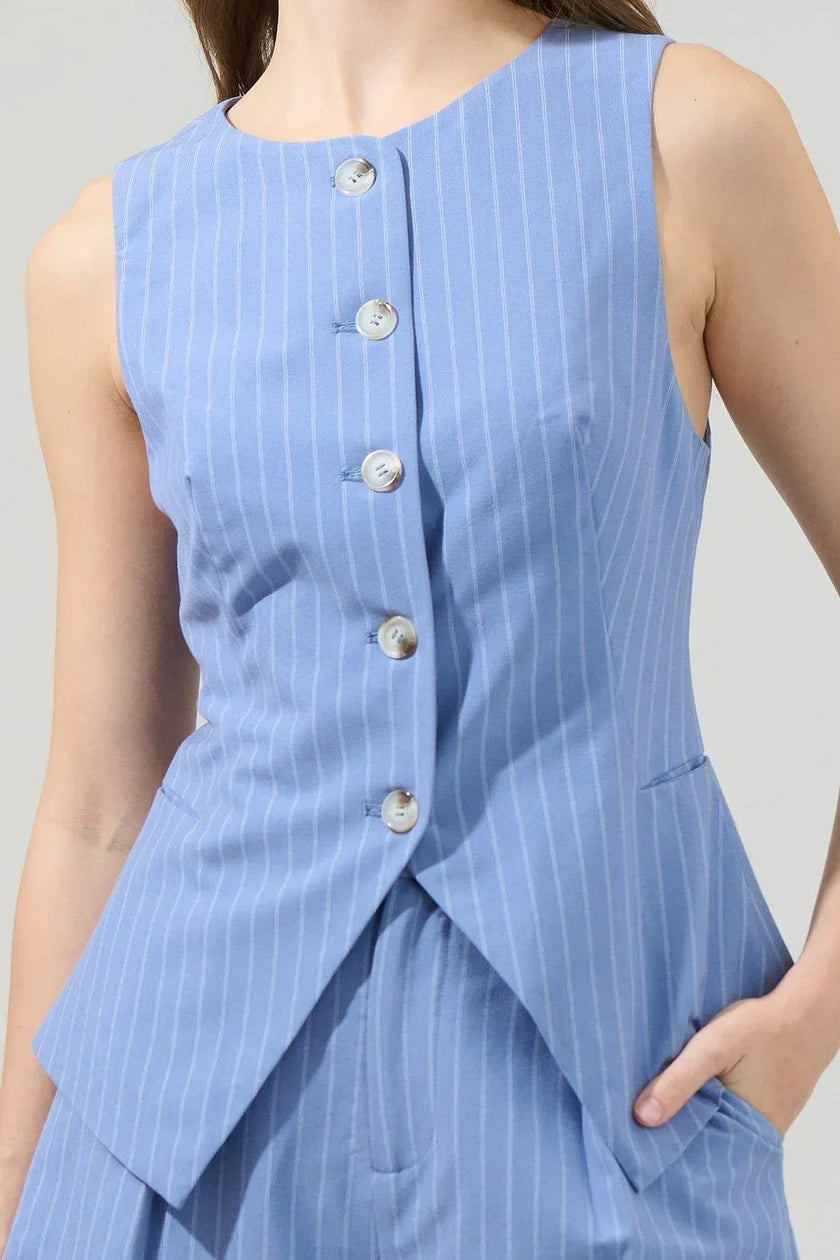 Chelsea Tailored Vest or Pleated Shorts Suit