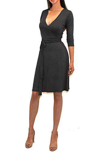 Lola's Wrap Midi Dress - Cape Cod Fashionista