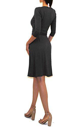 Lola's Wrap Midi Dress - Cape Cod Fashionista