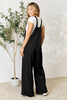 Double Take Full Size Wide Strap Overall with Pockets