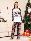 Full Size JOY TO THE WORLD Graphic Two-Piece Set - Cape Cod Fashionista