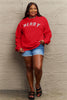 Simply Love Full Size MERRY Graphic Sweatshirt