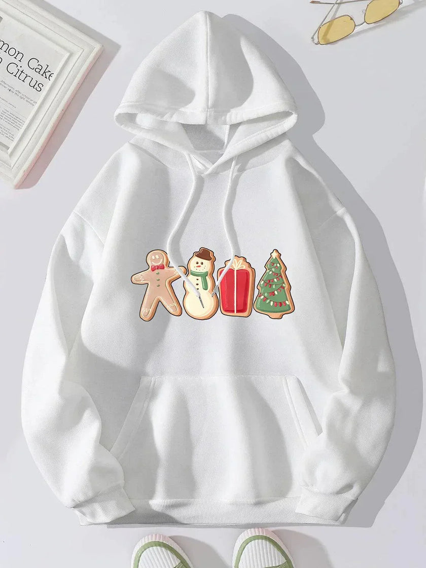 Graphic Drawstring Hoodie with Pocket - Cape Cod Fashionista