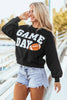 GAME DAY Round Neck Long Sleeve Sweatshirt