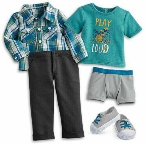 RETIRED American Girl - Logan Everett - 1ST Boy NEW