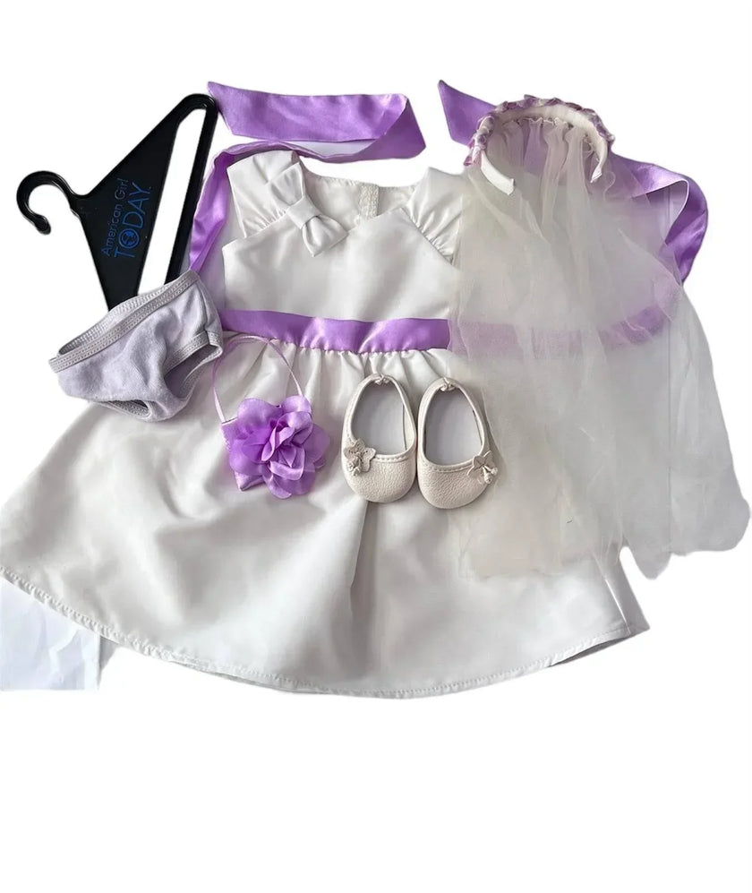 Retired AMERICAN GIRL 6 PC Fancy Occasion Dress