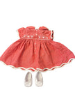 Retired Bitty Baby 1997 Pleasant Company Red Hearts Valentine Outfit