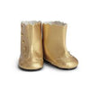American Girl  RETIRED Cecile Fancy Gold Boots NWOT
