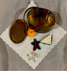 Retired 1980s American Girl / Pleasant Company Samantha's Tea Tin Lunchbox
