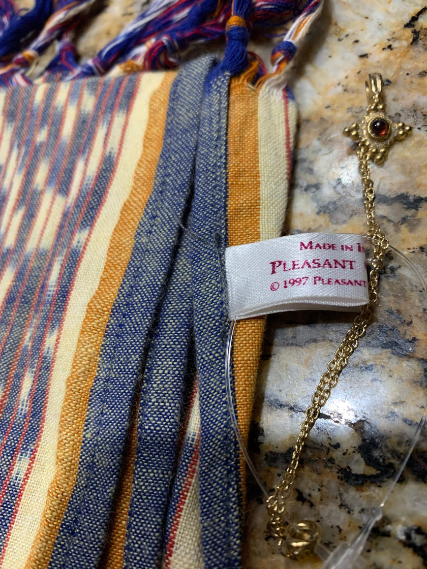 Retired American Girl Pleasant Company 1997 Josefina’s Rebozo & Gold Necklace