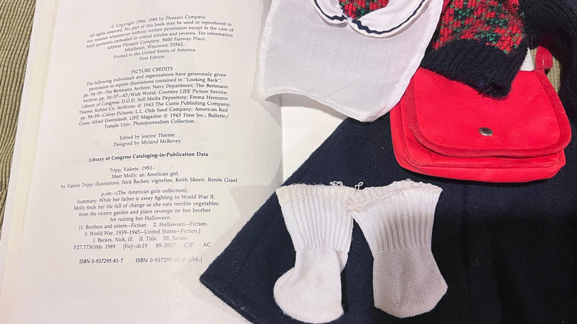 Vintage Pleasant Company Meet Molly Original Outfit American Girl Doll