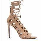 AQUAZZURA FIRENZE 100% Authentic Amazon Nude Heels size 40/9.5 PREOWNED