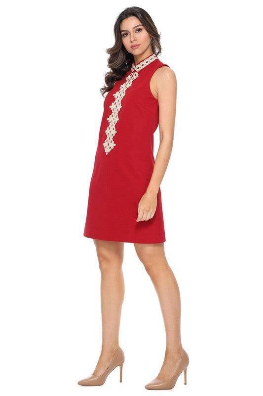 ARYEH Sleeveless Shift Dress