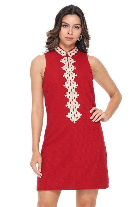 ARYEH Sleeveless Shift Dress