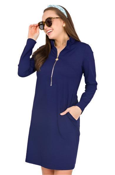 Aryeh Ruffle Neck Resort Dress