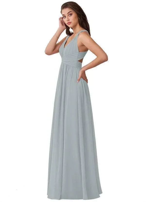 AZAZIE ASHIA PLEATED GRECIAN MAXI DRESS size 16 NWOT