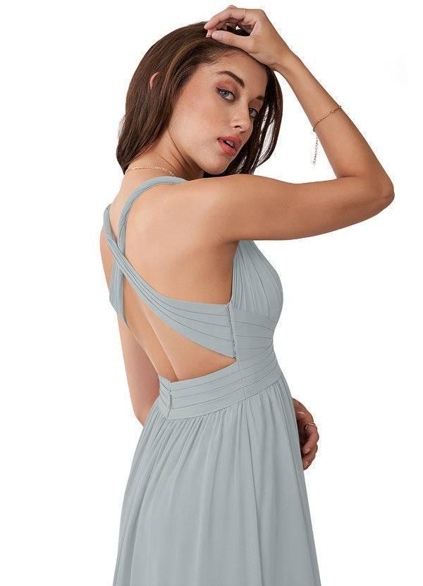 AZAZIE ASHIA PLEATED GRECIAN MAXI DRESS size 16 NWOT