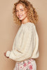 POL Cable Knit Cutout Long Sleeve Sweater - Cape Cod Fashionista