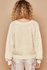 POL Cable Knit Cutout Long Sleeve Sweater - Cape Cod Fashionista