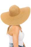 Wide Brim Floppy Beach Hat for Women…Oversized UV Protection Vacation Hat