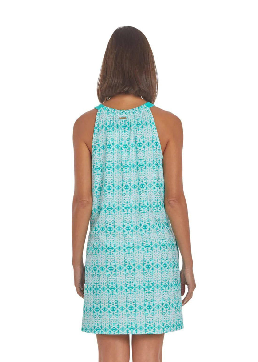 CABANA LIFE WOMEN'S Sunshine Shores Sleeveless Shift Dress