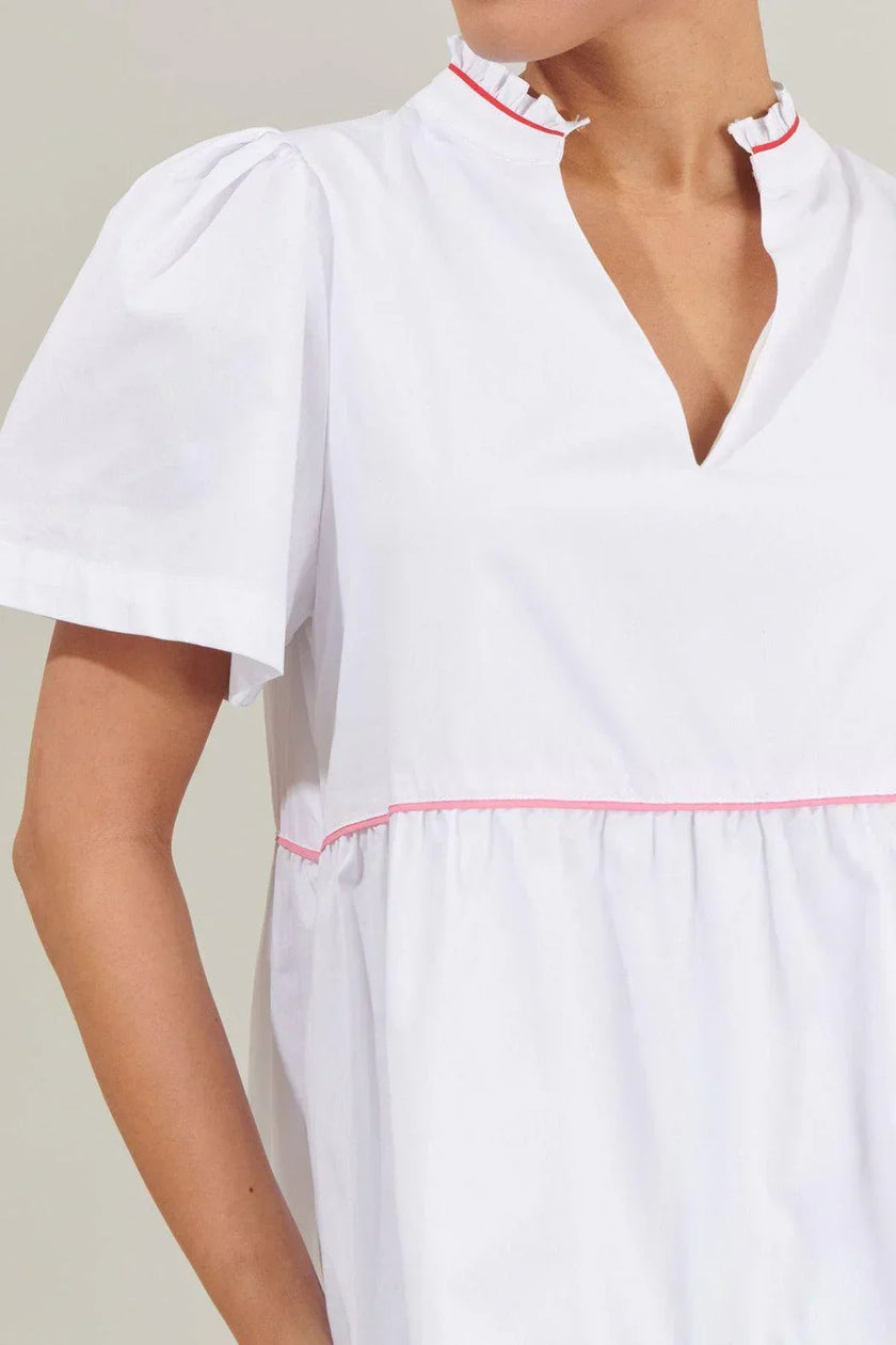 Candace Cotton Tiered Mini Dress