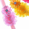 BABY GIRL LACE RHINESTONE FLOWER HEADBAND