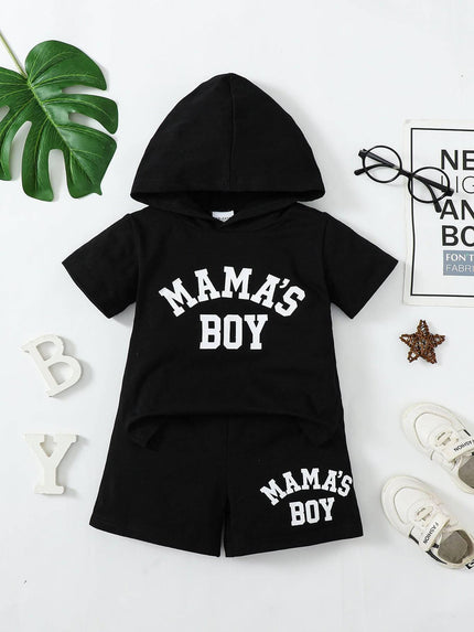 MAMA'S BOY Shorts Set