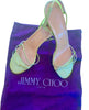 JIMMY CHOO MID HEEL PUMPS SANDALS 7 EXCELLENT USED CONDITION